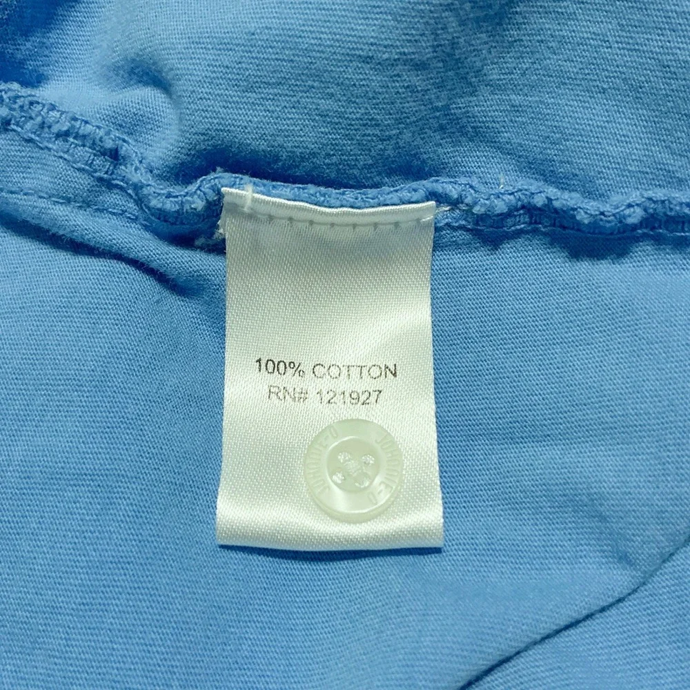 Johnnie-O Hangin' Out Polo Shirt Men's XL Blue 100%‎ Cotton Short Sleeve Pocket